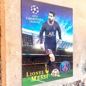 Lionel Messi 3D Holographic Lenticular Poster